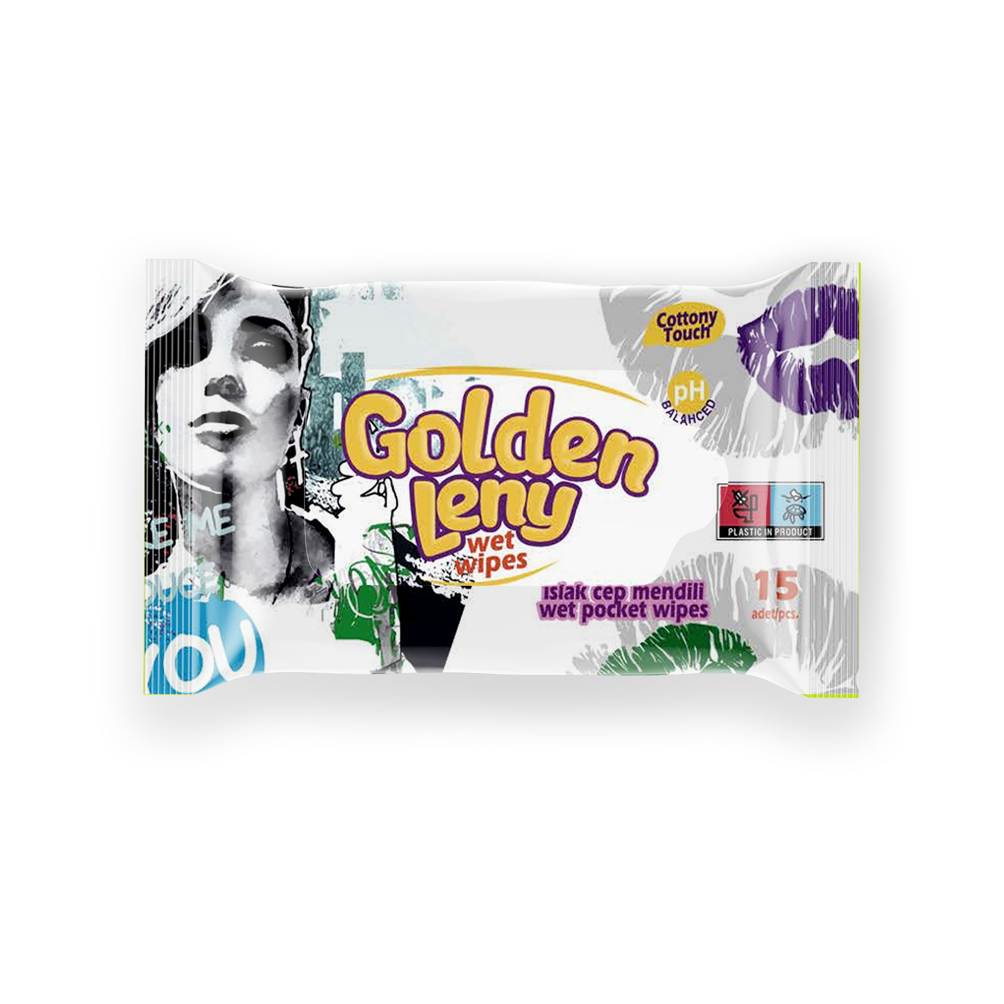 Golden Leny Youth Pocket Wet Wipes - Image 2