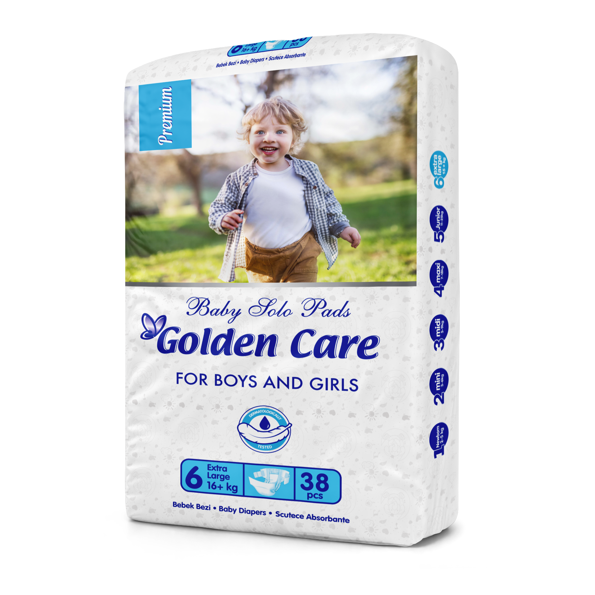 Golden Care Bebek Bezi No:6 Extra Large